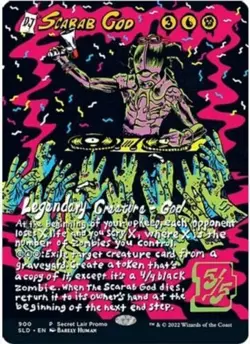 DJ Scarab God (The Scarab God) Secret Lair Promo Magic - Brand New! Mythic - Image 2