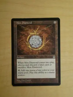 Magic the Gathering: Mox Diamond - Stronghold (VG+) - Image 1