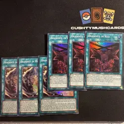 YUGIOH BRANDED IN RED & BRANDED IN HIGH SPIRITS BODE-EN057 BODE-EN055 X3 - Image 1