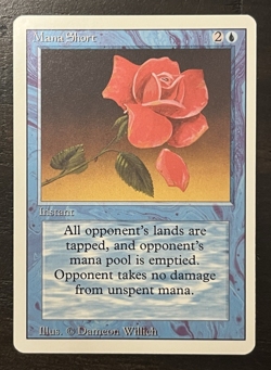 Magic the Gathering ~ MTG ~ 1x Mana Short ~ 3rd Edition ~ Near Mint ~ REVISED - Image 1