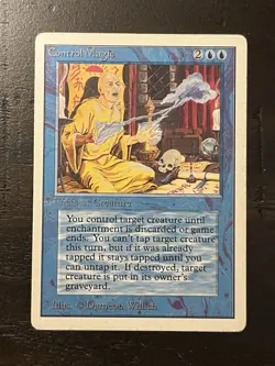 Control Magic Unlimited Magic mtg Heavy Play, English x1 - Image 1