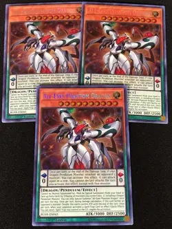 Yugioh All-eyes Phantom Dragon BLHR-EN043 1ST Secret x3 (NM) - Image 1