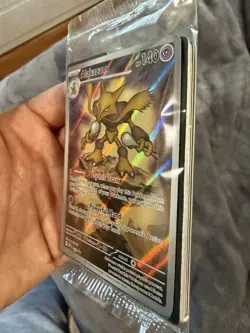 Pokemon TCG Mega Evolution Promo Alakazam 009 Near Mint Condition - Image 3