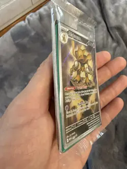 Pokemon TCG Mega Evolution Promo Alakazam 009 Near Mint Condition - Image 4