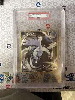 2019 Pokemon Shikishi Art 2 #15 Lugia PSA 7 - Image 1