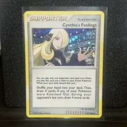 Lightly Played Cynthia's Feelings - 131/146 - Holo Rare - Promo Pokemon Pokemon - Image 1