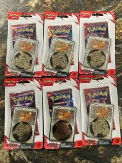 Pokemon Destined Rivals 6 Sealed Packs Eevee Promo 1/6 Booster Box Quantity - Image 1