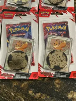 Pokemon Destined Rivals 6 Sealed Packs Eevee Promo 1/6 Booster Box Quantity - Image 2