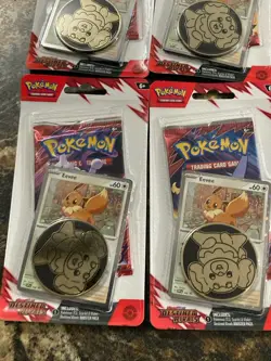 Pokemon Destined Rivals 6 Sealed Packs Eevee Promo 1/6 Booster Box Quantity - Image 5