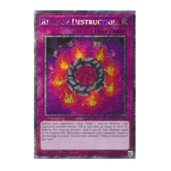 Yu-Gi-Oh! Ring of Destruction (Platinum Secret Rare) - Quarter Century Stampede - Image 1