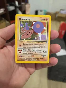 Hitmontop 3/75 Neo Discovery Holo Rare 2001 Pokemon EXC - Image 4