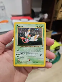Pokemon Yanma 17/75 Neo Discovery Holo Rare NM-MINT - Image 1