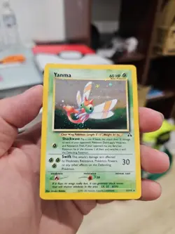 Pokemon Yanma 17/75 Neo Discovery Holo Rare NM-MINT - Image 2