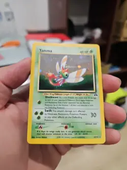 Pokemon Yanma 17/75 Neo Discovery Holo Rare NM-MINT - Image 3