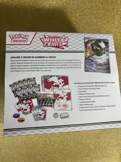 Pokemon Scarlet & Violet White Flare ETB Elite Trainer Box FACTORY SEALED New - Image 4
