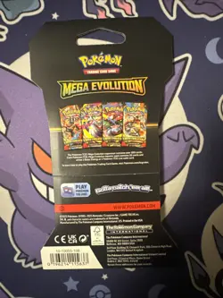 Pokemon Mega Evolution Sleeved Booster Pack - Image 2