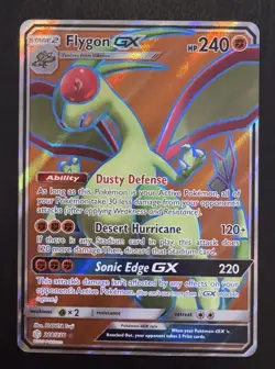 Flygon GX 218/236 Full Art Holo Rare Sun & Moon Cosmic Eclipse LP Pokemon TCG nm - Image 1