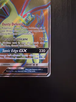 Flygon GX 218/236 Full Art Holo Rare Sun & Moon Cosmic Eclipse LP Pokemon TCG nm - Image 5