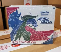 NEW Cosmic Eclipse ETB SEALED Sun & Moon Pokemon Elite Trainer Box - Image 1