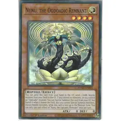 Nunu, the Ogdoadic Remnant Yu-Gi-Oh! ANGU-EN001 1st Super Rare - Image 1