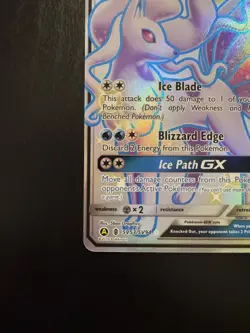Shiny Alolan Ninetales GX Pokemon Hidden Fates: Shiny Vault SV53/SV94 NM - Image 2