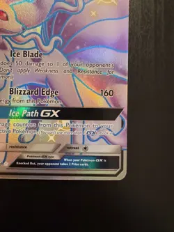 Shiny Alolan Ninetales GX Pokemon Hidden Fates: Shiny Vault SV53/SV94 NM - Image 3
