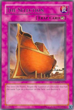 1X NM The Selection - TDGS-EN093 - Rare Unlimited Ed The Duelist Genesis yugioh - Image 1
