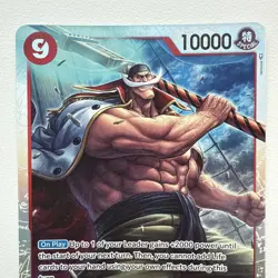 One Piece Card Game Edward.Newgate OP02-004 SR Paramount War English - NM - Image 2