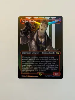 Seifer Almasy (Borderless) (Surge Foil) Foil Near Mint MTG Final Fantasy 0534 - Image 1