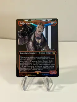 Seifer Almasy (Borderless) (Surge Foil) Foil Near Mint MTG Final Fantasy 0534 - Image 2