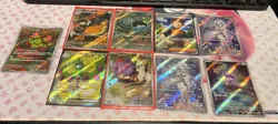 Pokemon Japanese Lot of 9 Cards (6) SV9, (3) SV10 - Image 1