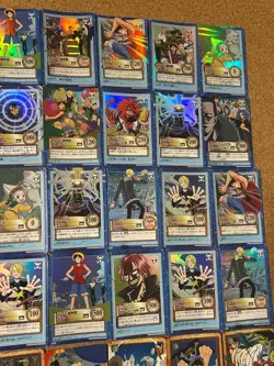 one piece carddass hyper battle Foil Holo anime card 49set 1999/2000/2001 - Image 5