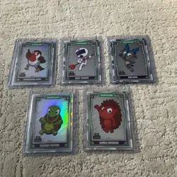 Lot of (5) Topps Chrome Vee Friends 1st Edition Holo Foil Cards No Duplicates NM - Image 1