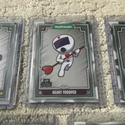 Lot of (5) Topps Chrome Vee Friends 1st Edition Holo Foil Cards No Duplicates NM - Image 4