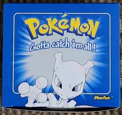 Pokemon Burger King 23k Gold Plated Trading Card Mewtwo Sealed In Blue Box, New - Image 4