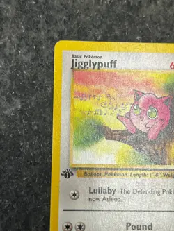 Jigglypuff 54/64 - Jungle First Edition Vintage Pokemon Card LP 1st Ed - Image 5