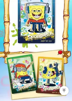 Spongebob Kabao Official Booster Box 36 Pack Trading Card's Anime TCG CCG NEW - Image 2