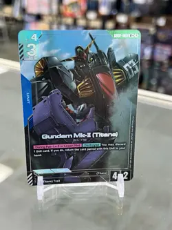 GUNDAM TCG CARD GAME -DUAL IMPACT - GUNDAM MK-II (TITANS) R+ - Image 1