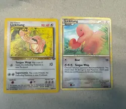 Lickitung Lot Jungle 38/64 Triumphant 66/102 Vintage Pokemon Cards NM Collection - Image 1