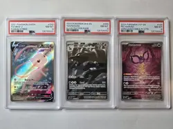 PSA Graded Pokemon Card Lot of 3 Cards - Image 1