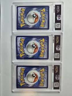 PSA Graded Pokemon Card Lot of 3 Cards - Image 2