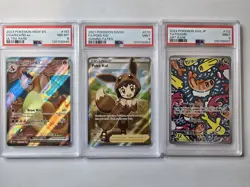 PSA Graded Pokemon Card Lot of 3 Cards - Image 1