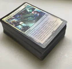 MTG Final Fantasy Lot-Common, Uncommon And Lands. All Foil. - Image 2