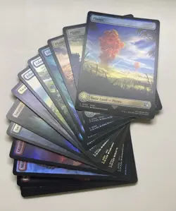 MTG Final Fantasy Lot-Common, Uncommon And Lands. All Foil. - Image 3