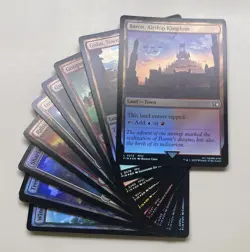 MTG Final Fantasy Lot-Common, Uncommon And Lands. All Foil. - Image 4