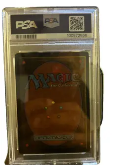 Mountain 1994 Magic The Gathering (MTG) Revised PSA 7 - Image 2