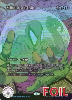 MTG Mindbreak Trap (Borderless) (11) | NM Foil | Spider-Man {MAR} - Image 1