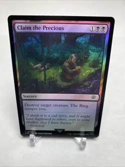 Claim the Precious Lord of the Rings Foil #81 Mint / NM - Image 1