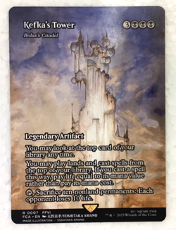 MTG Kefka's Tower 0007 (Showcase) Final Fantasy Regular unplayed - Image 1