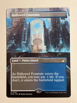 Hallowed Fountain - (Borderless) - Ravnica Remastered - NM - Image 1